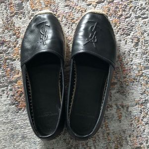 Ysl espadrille slip on flat